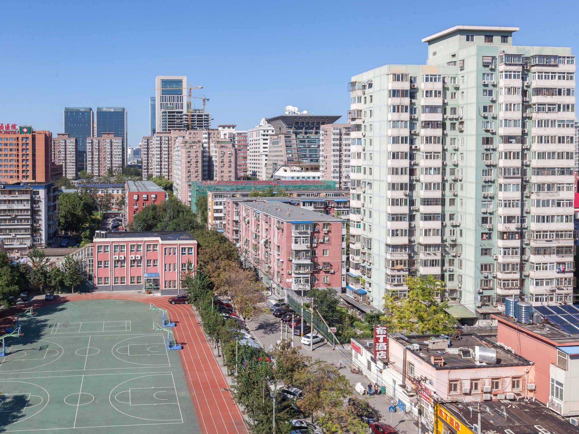 安贞里 environment