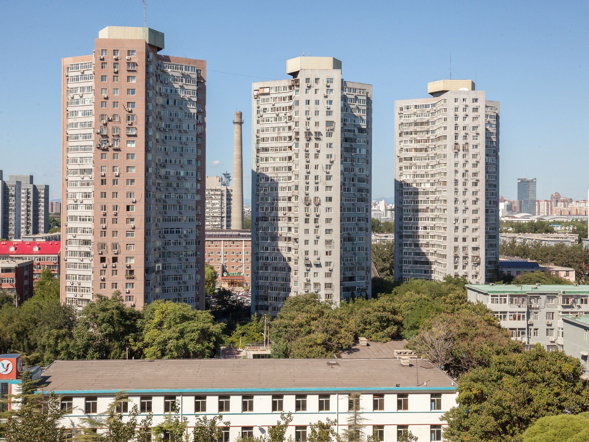 安贞西里 environment