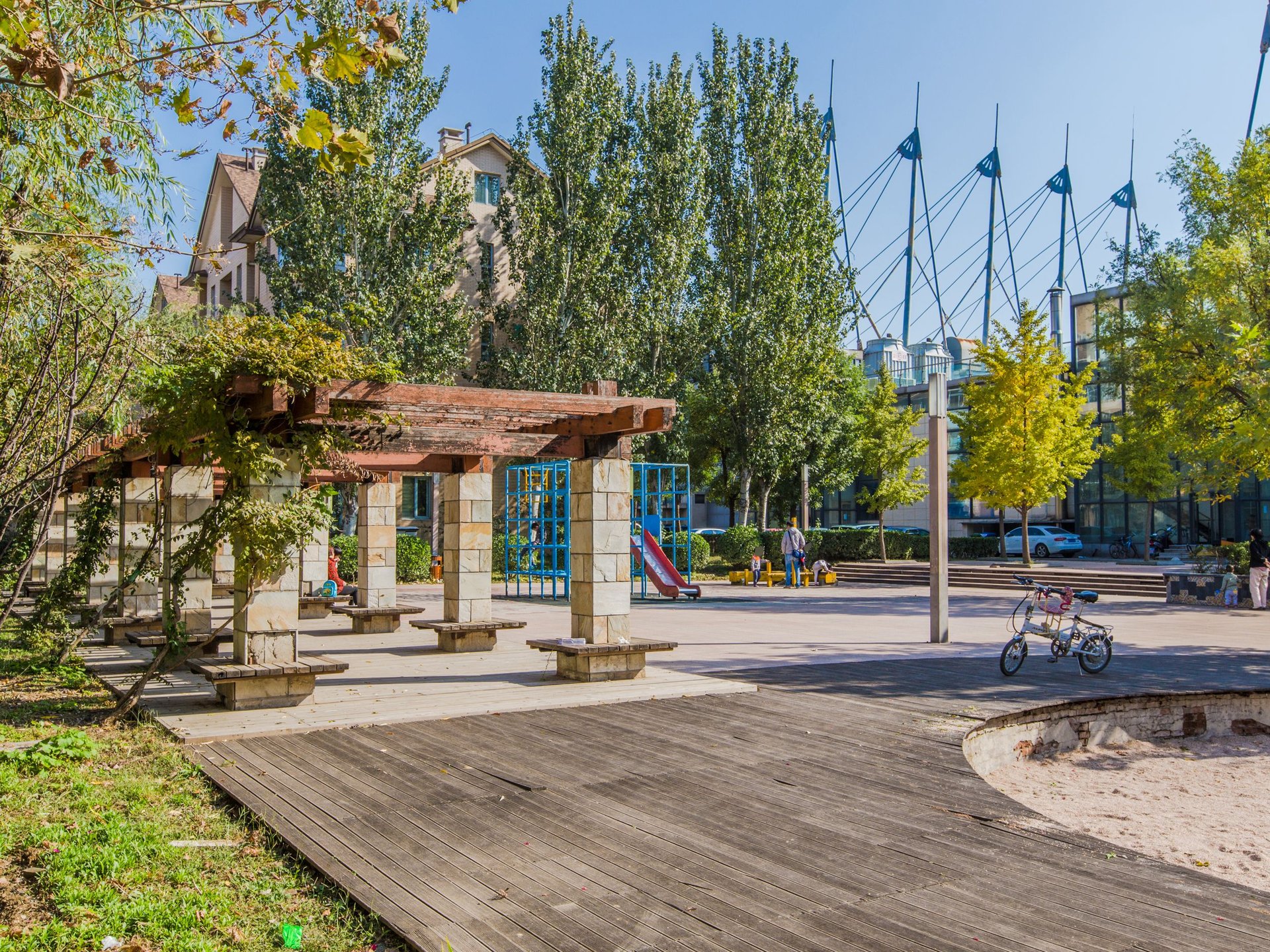 奥林匹克花园一期 environment