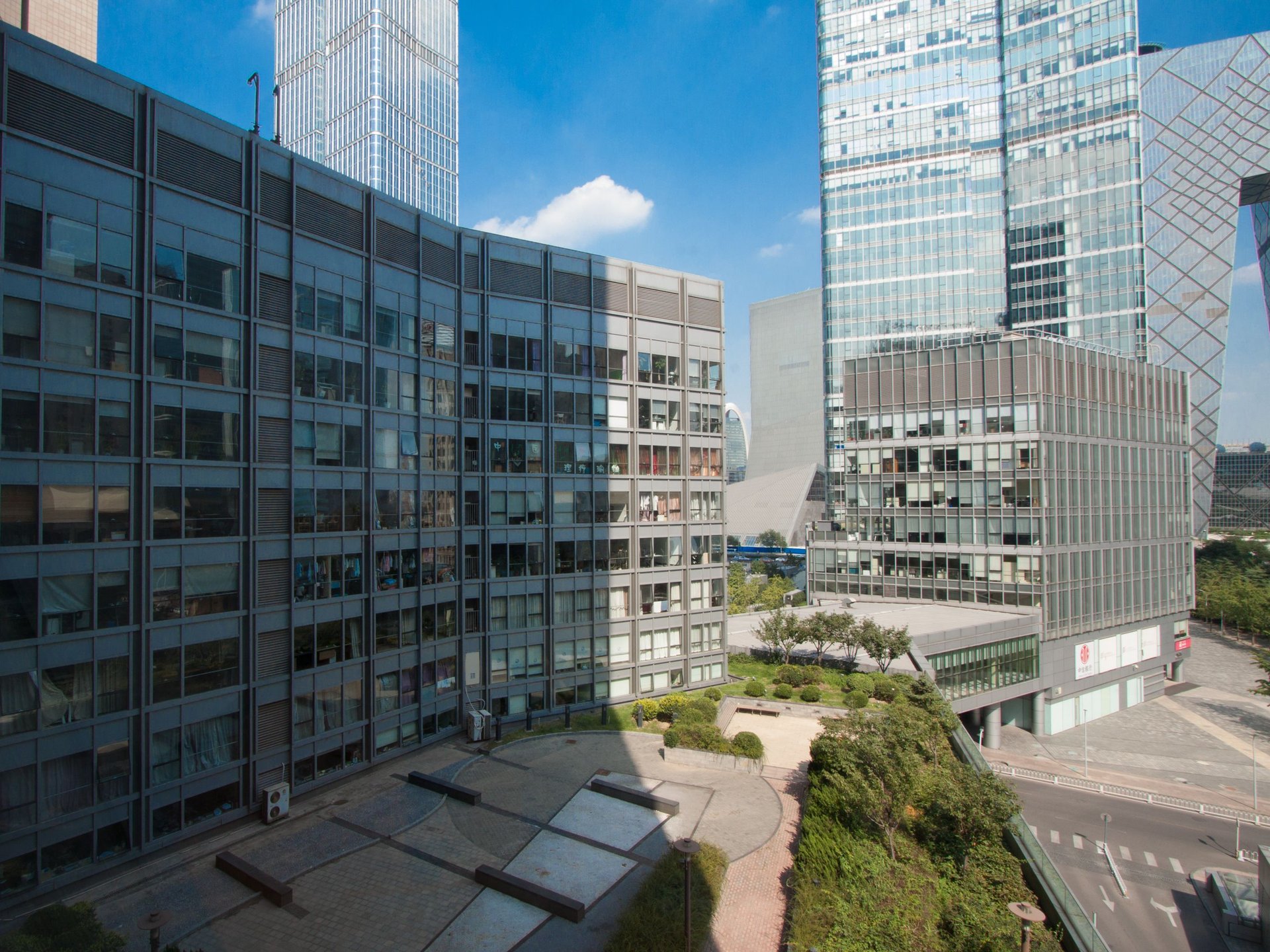 北京财富中心 environment