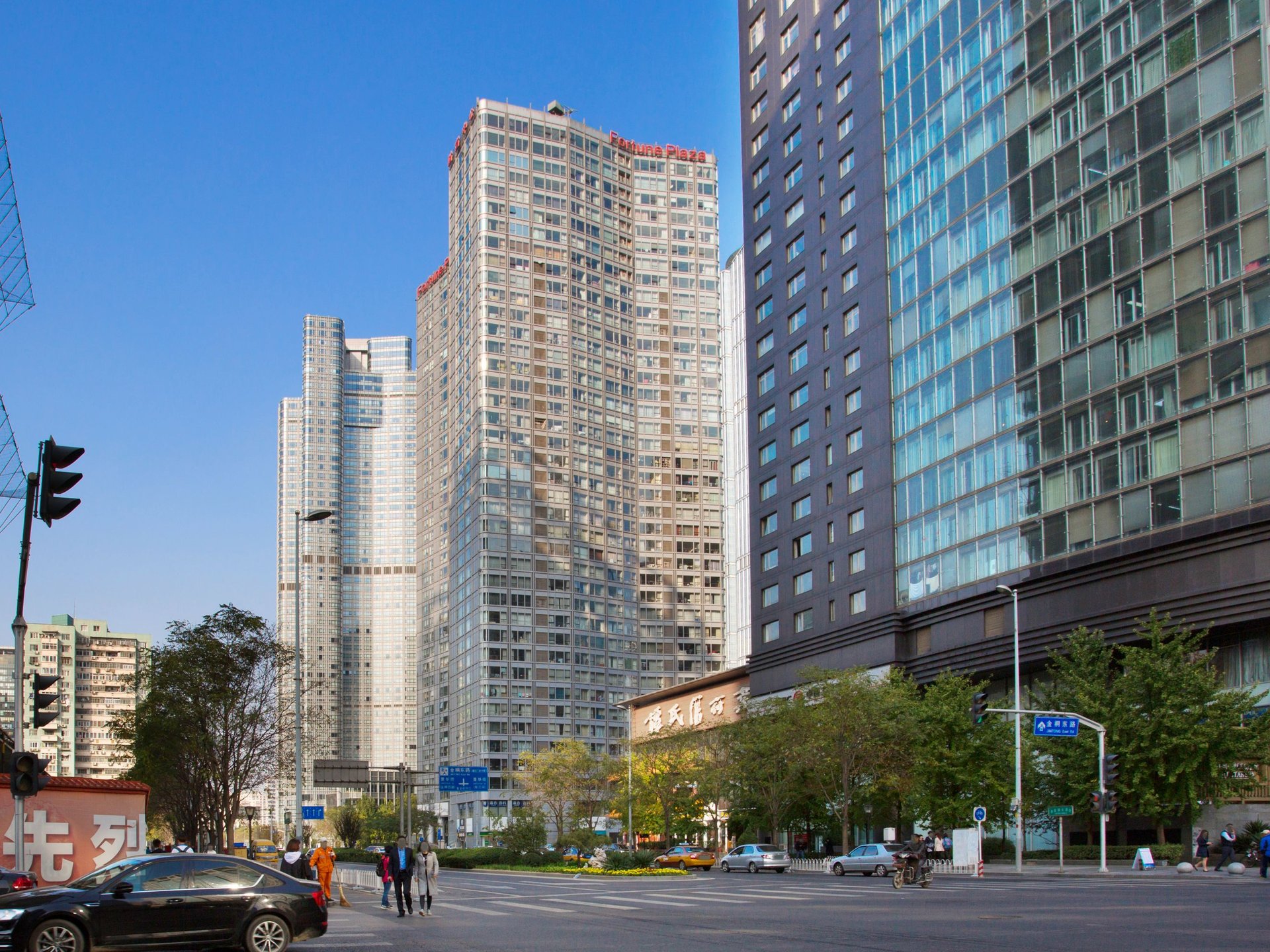 北京财富中心 environment