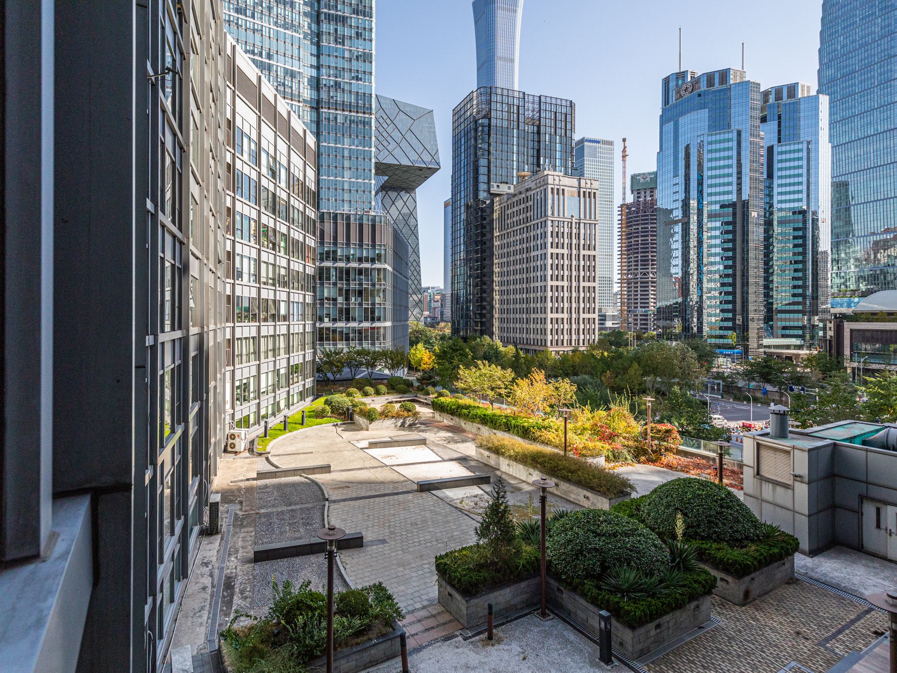 北京财富中心 environment