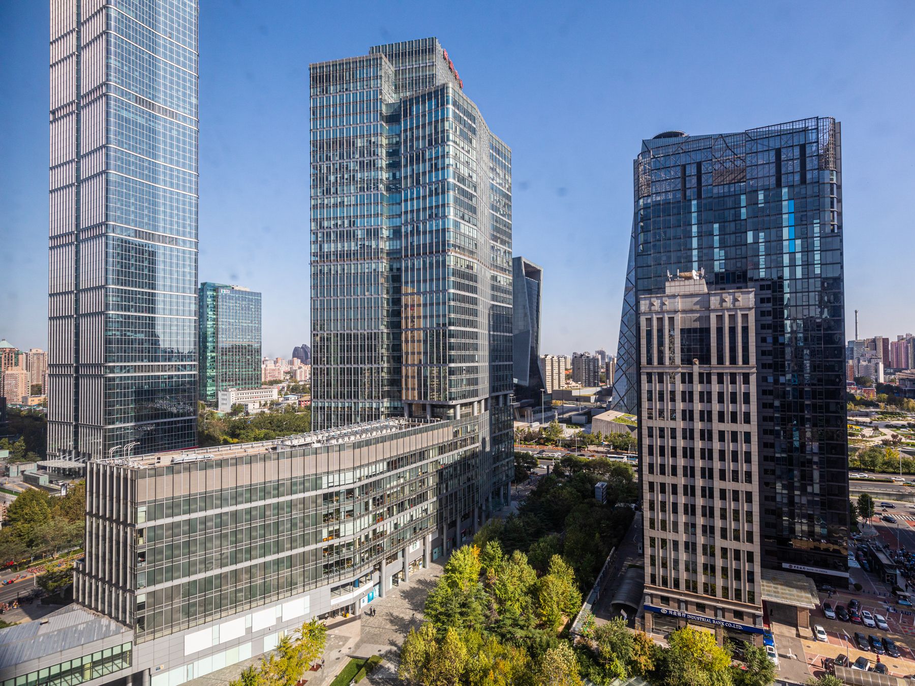 北京财富中心 environment