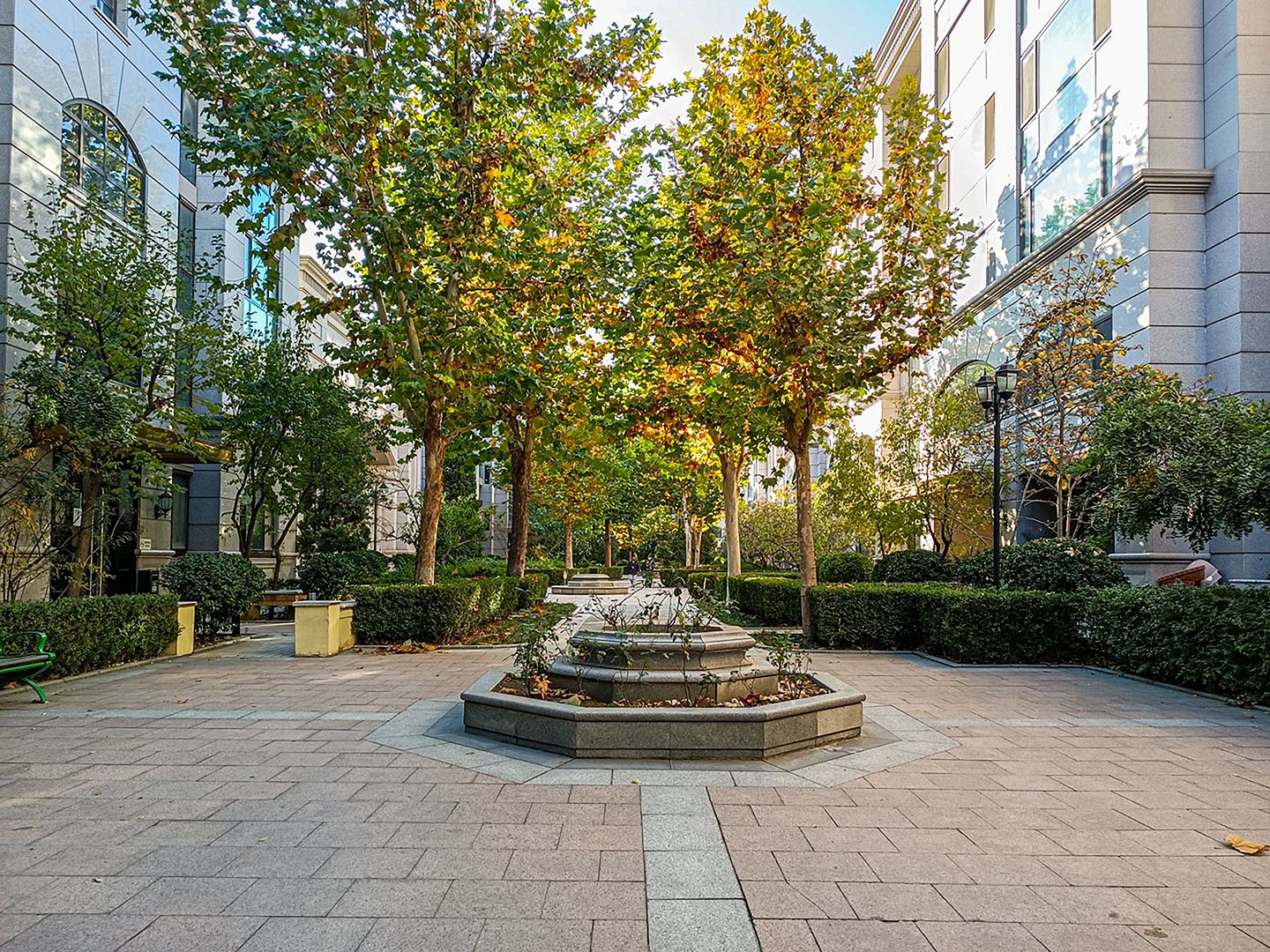 北京花园 environment