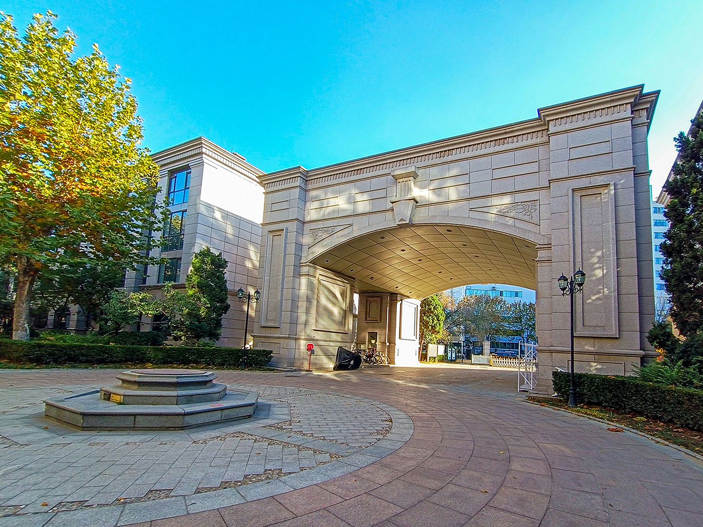 北京花园 environment