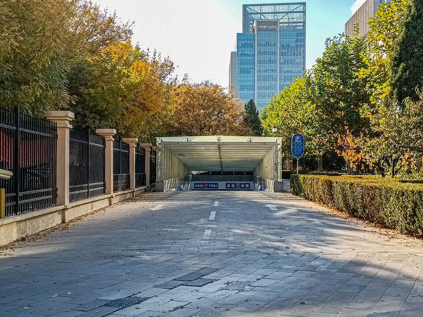 北京花园 environment