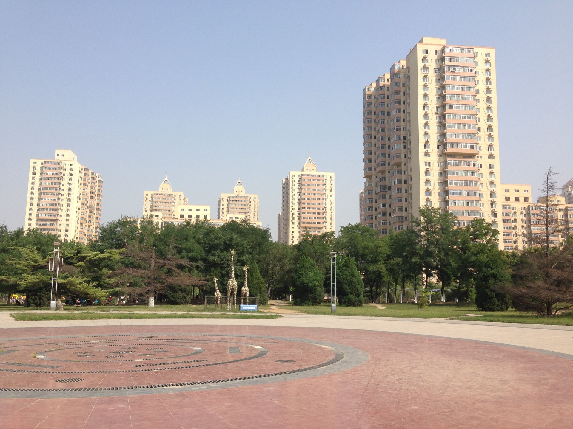 北苑家园绣菊园 environment