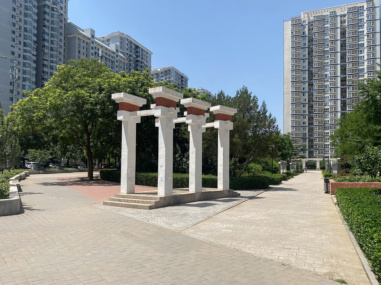 北苑家园绣菊园 environment