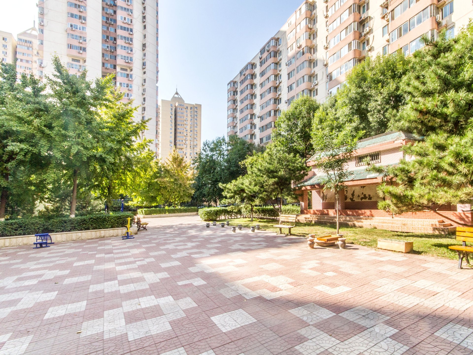 北苑家园绣菊园 environment