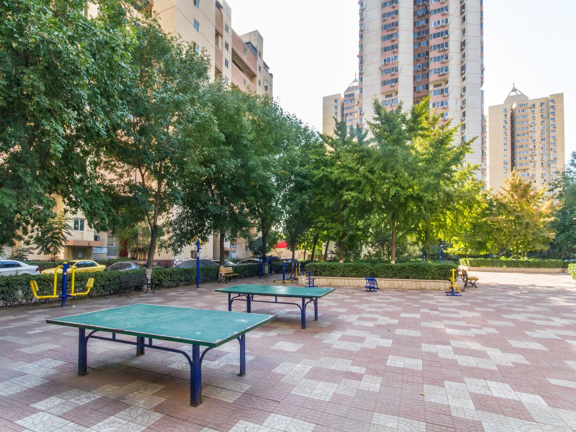 北苑家园绣菊园 environment