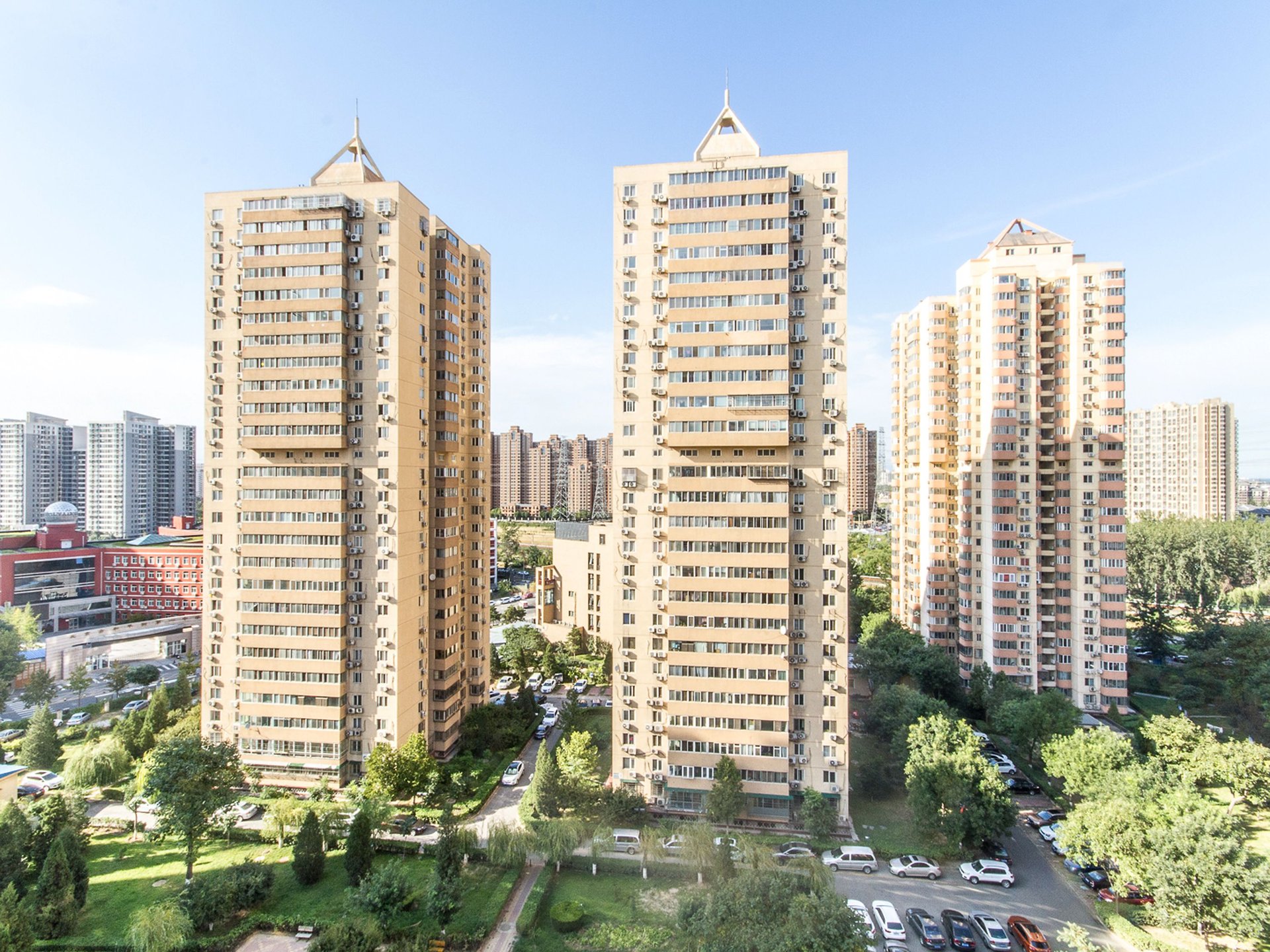 北苑家园绣菊园 environment