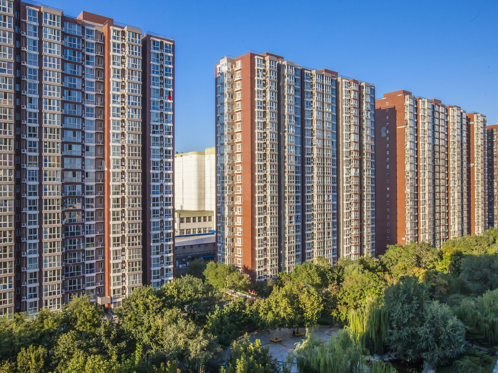 彩虹城四区 environment