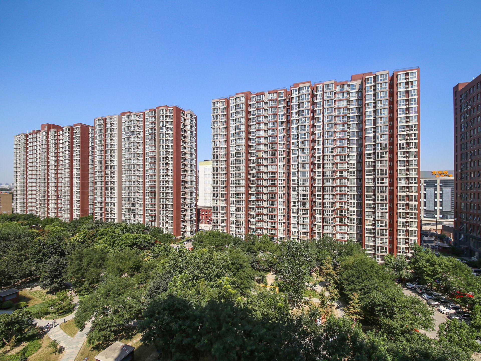 彩虹城四区 environment