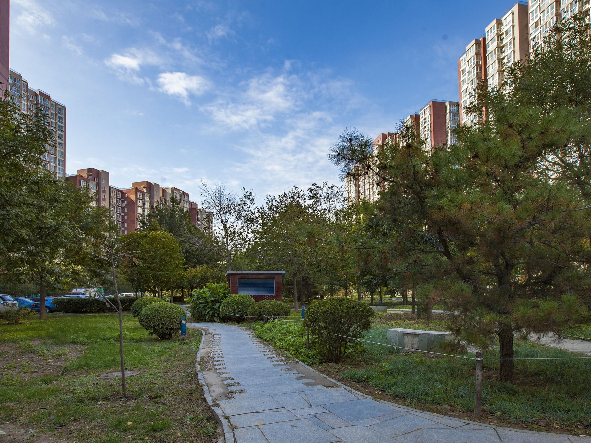 彩虹城四区 environment