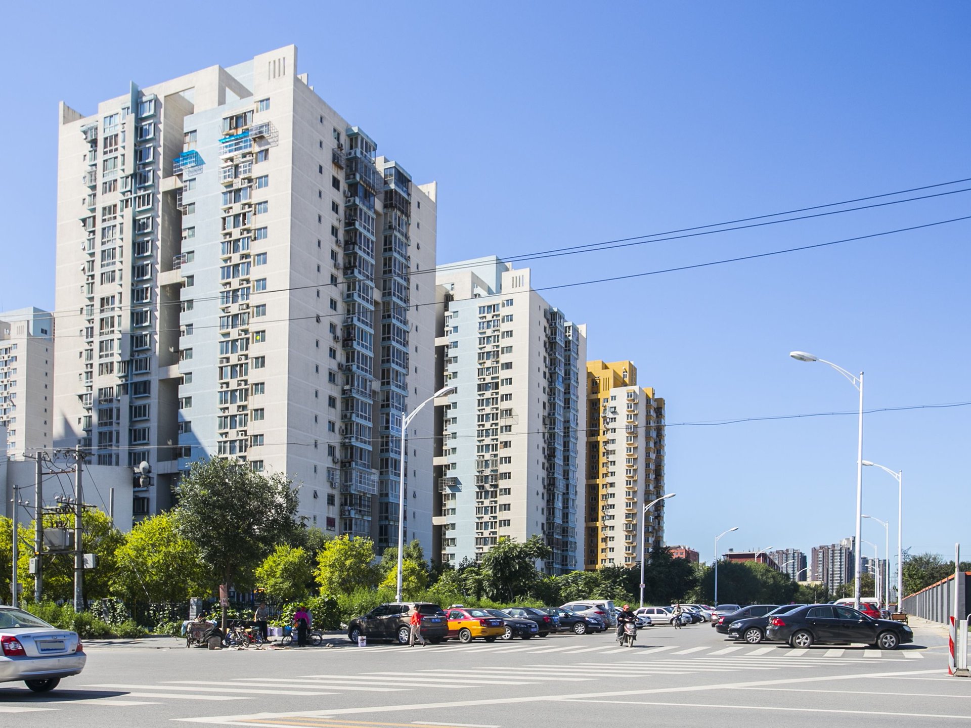 电子城小区 environment