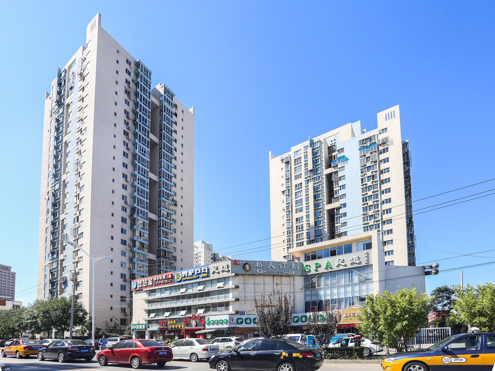 电子城小区 environment