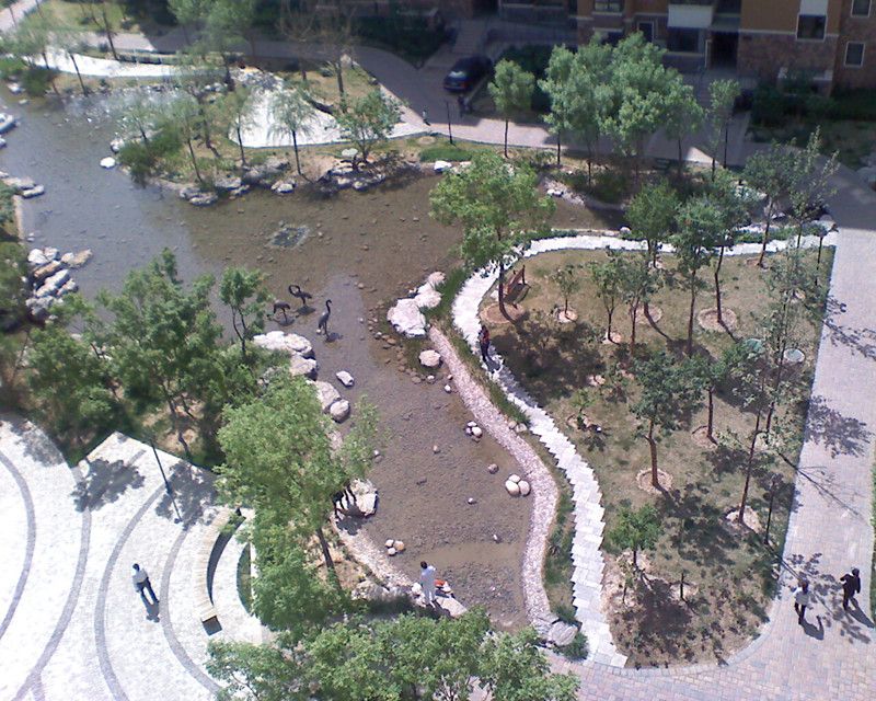 顶秀青溪 environment