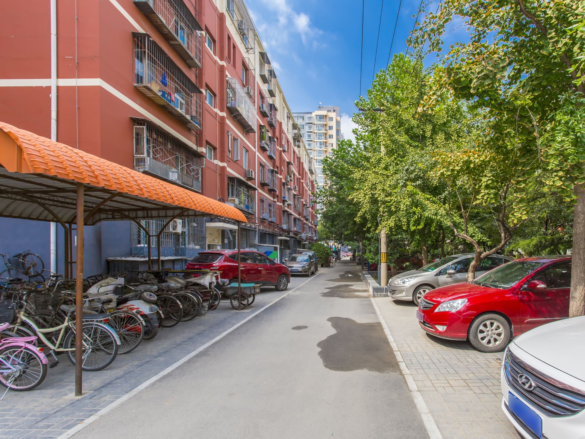 红莲中里 environment