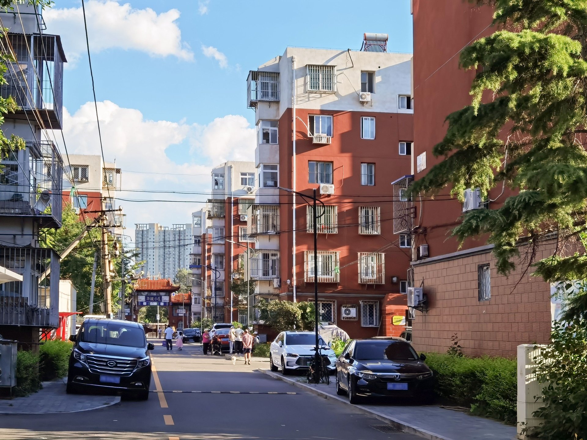 华龙小区 environment