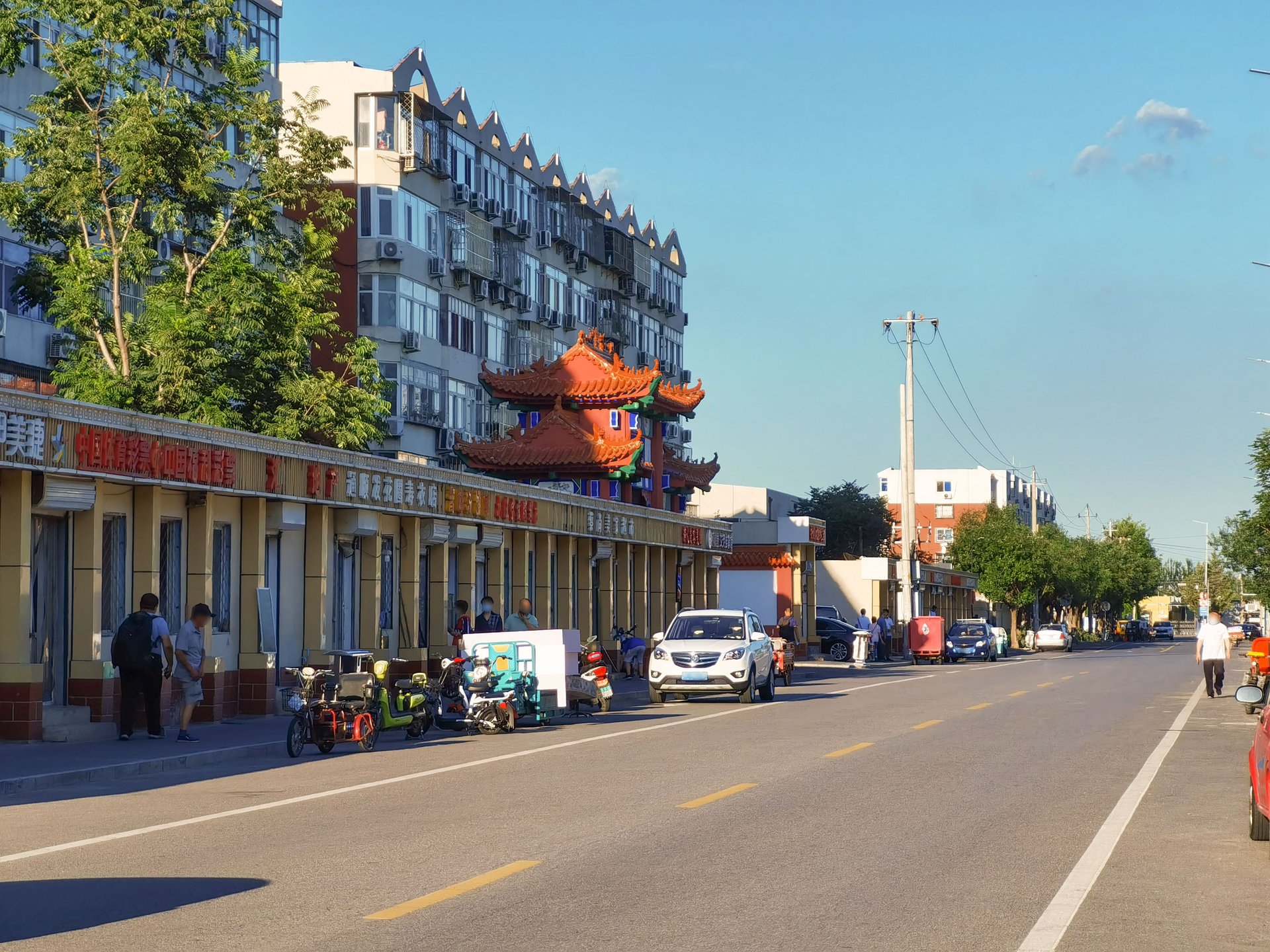 华龙小区 environment