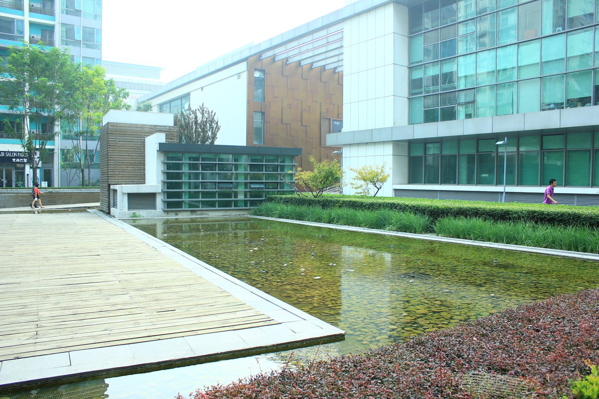 华贸城 environment