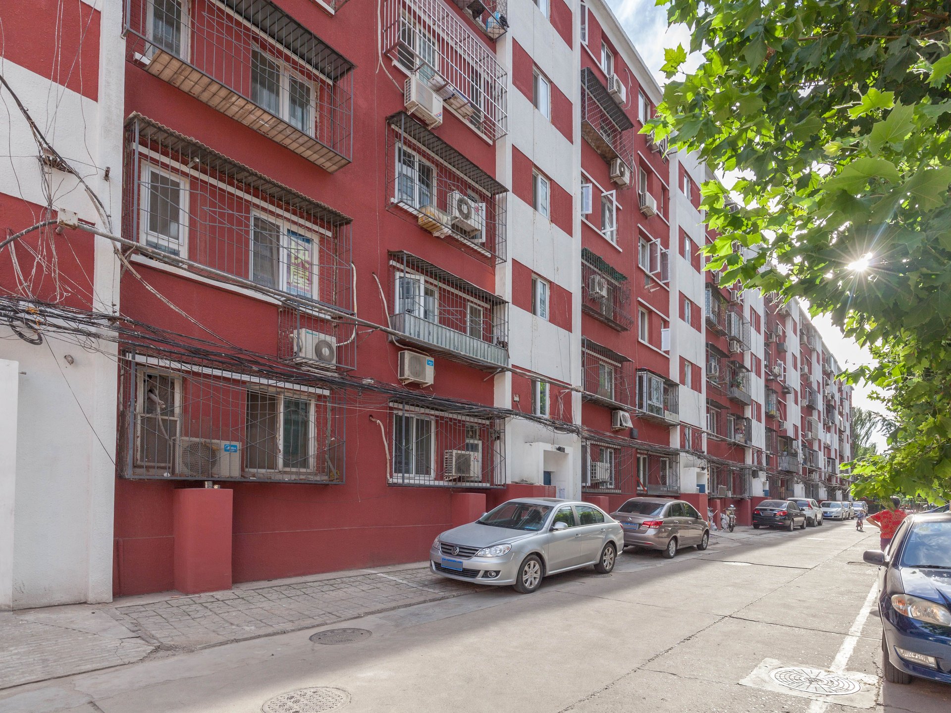 华严北里小区 environment