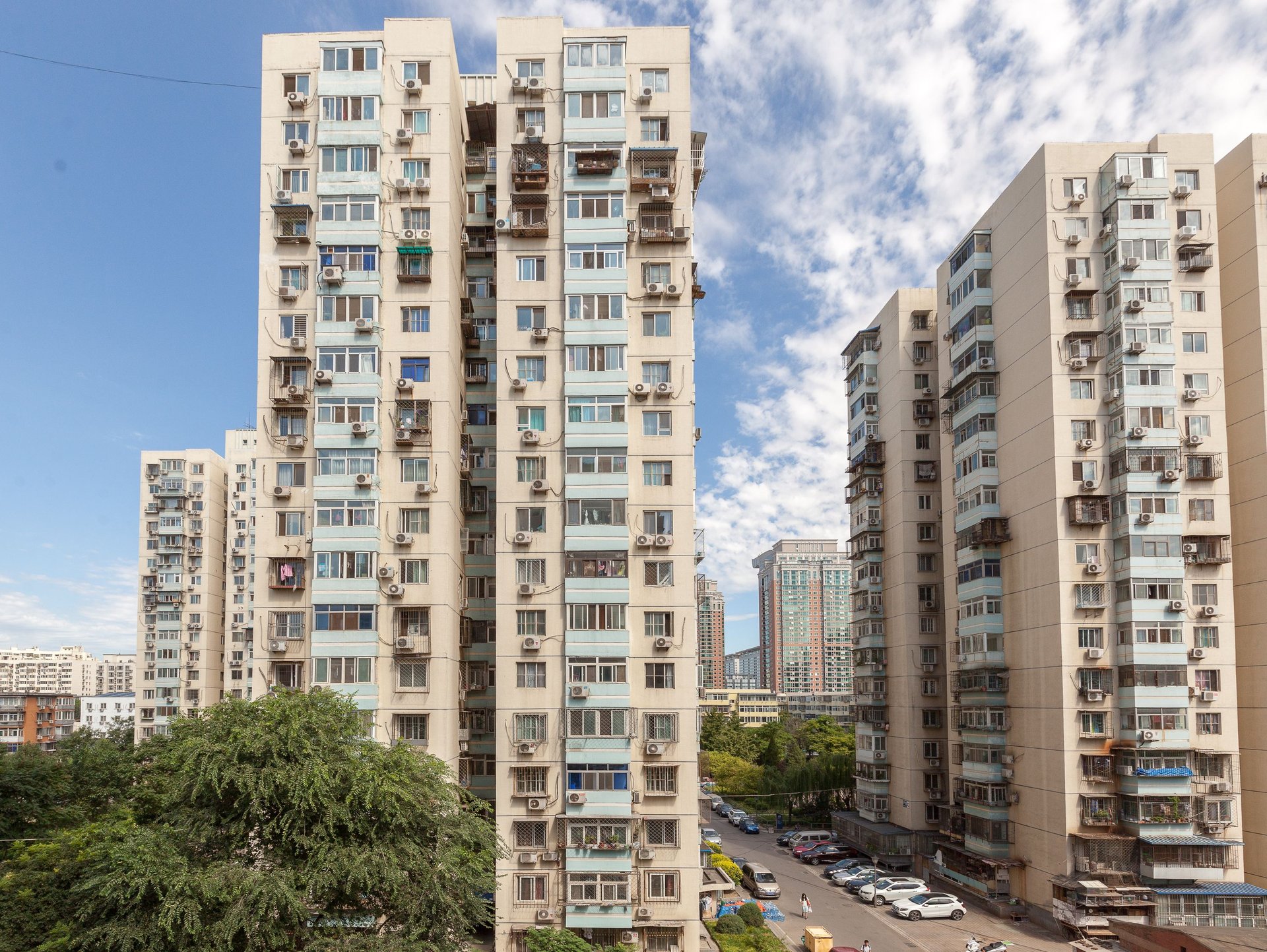 华严北里小区 environment