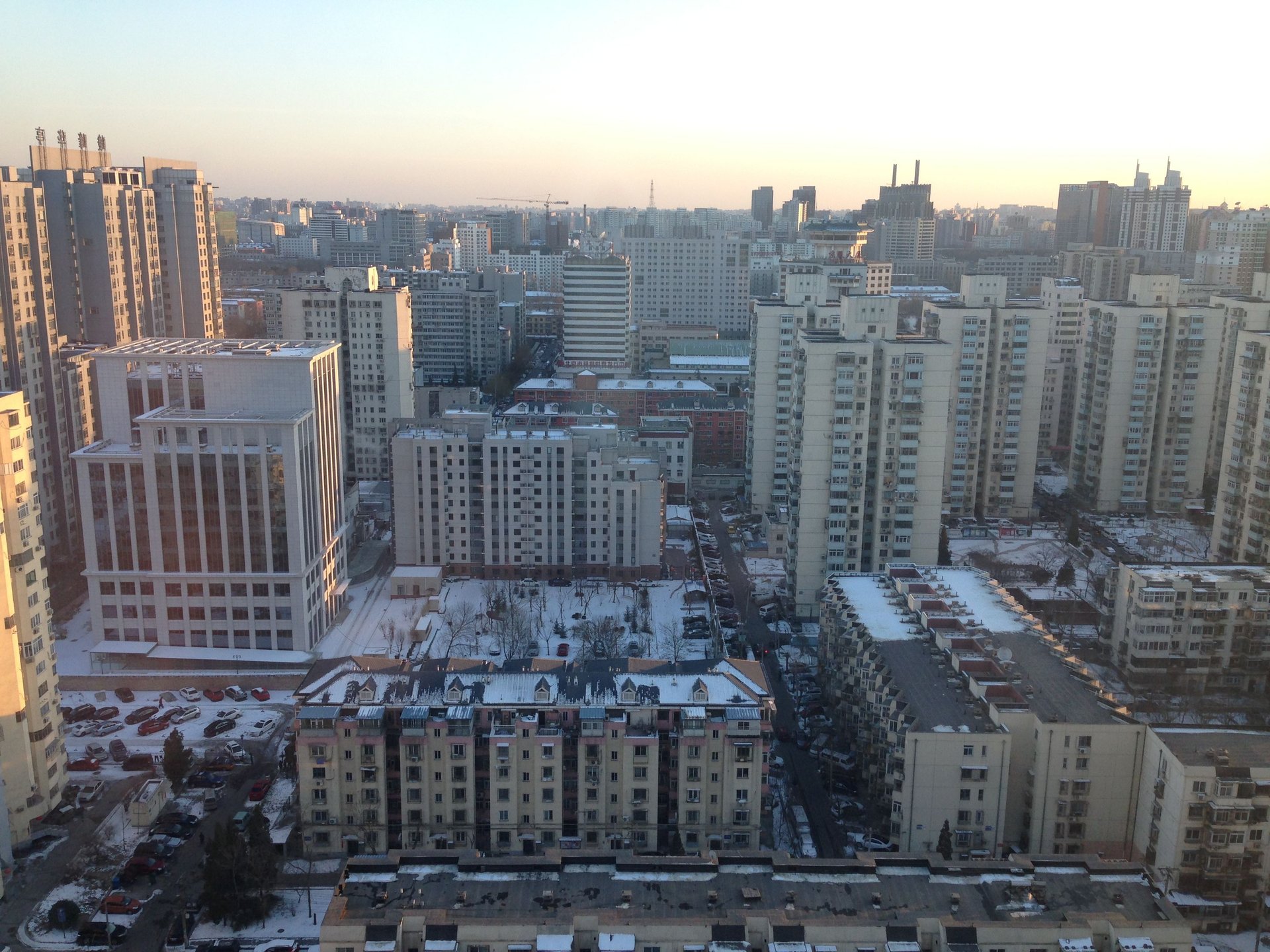 华严北里小区 environment