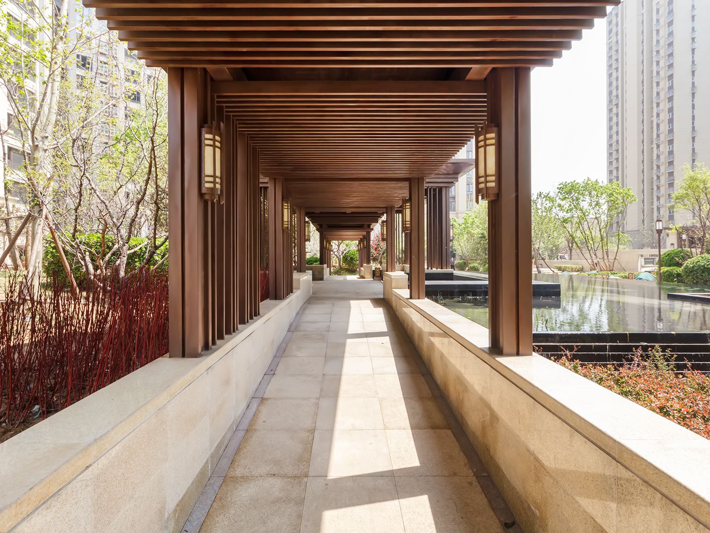 华远裘马四季 environment