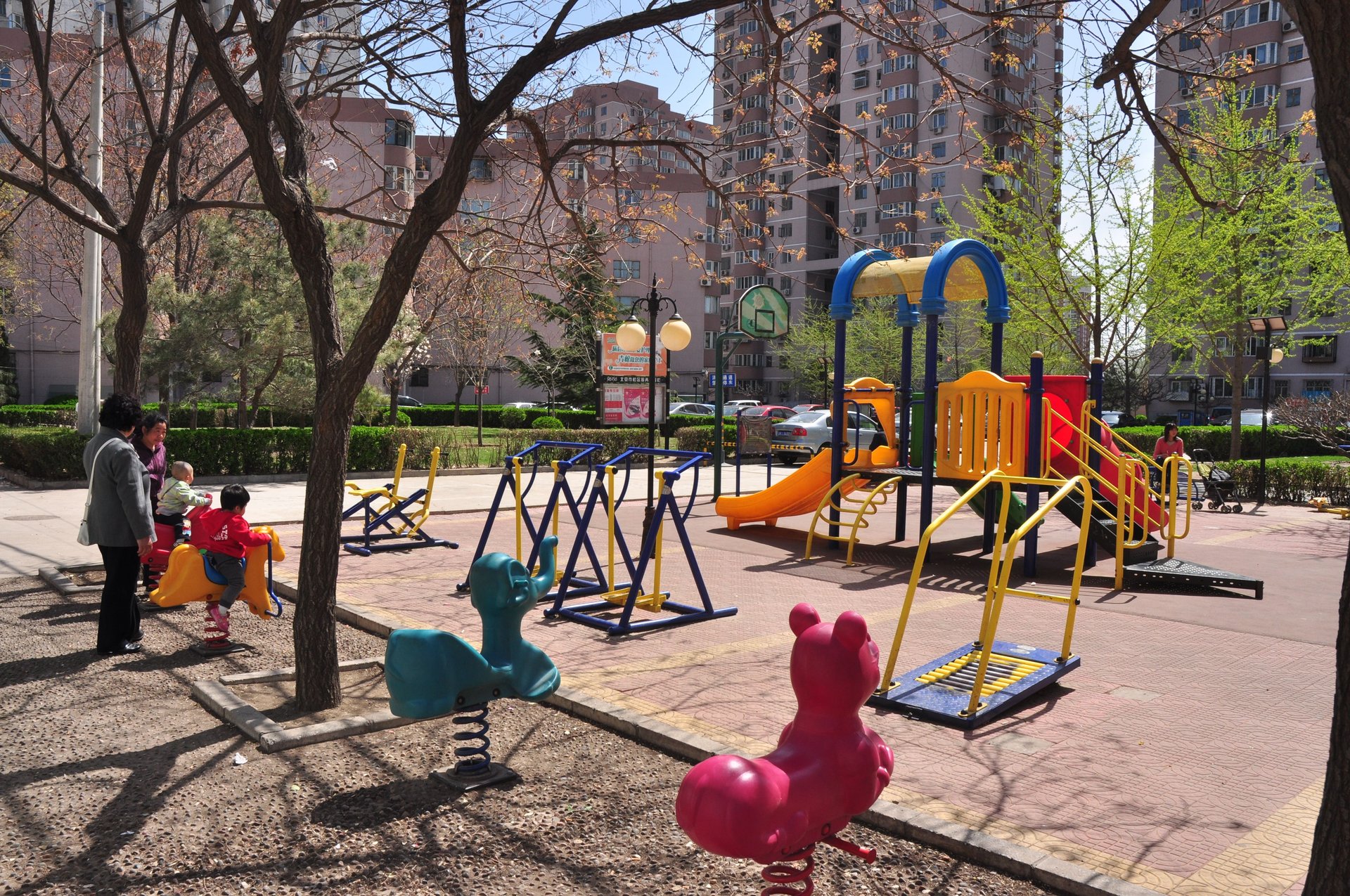 花园闸小区 environment