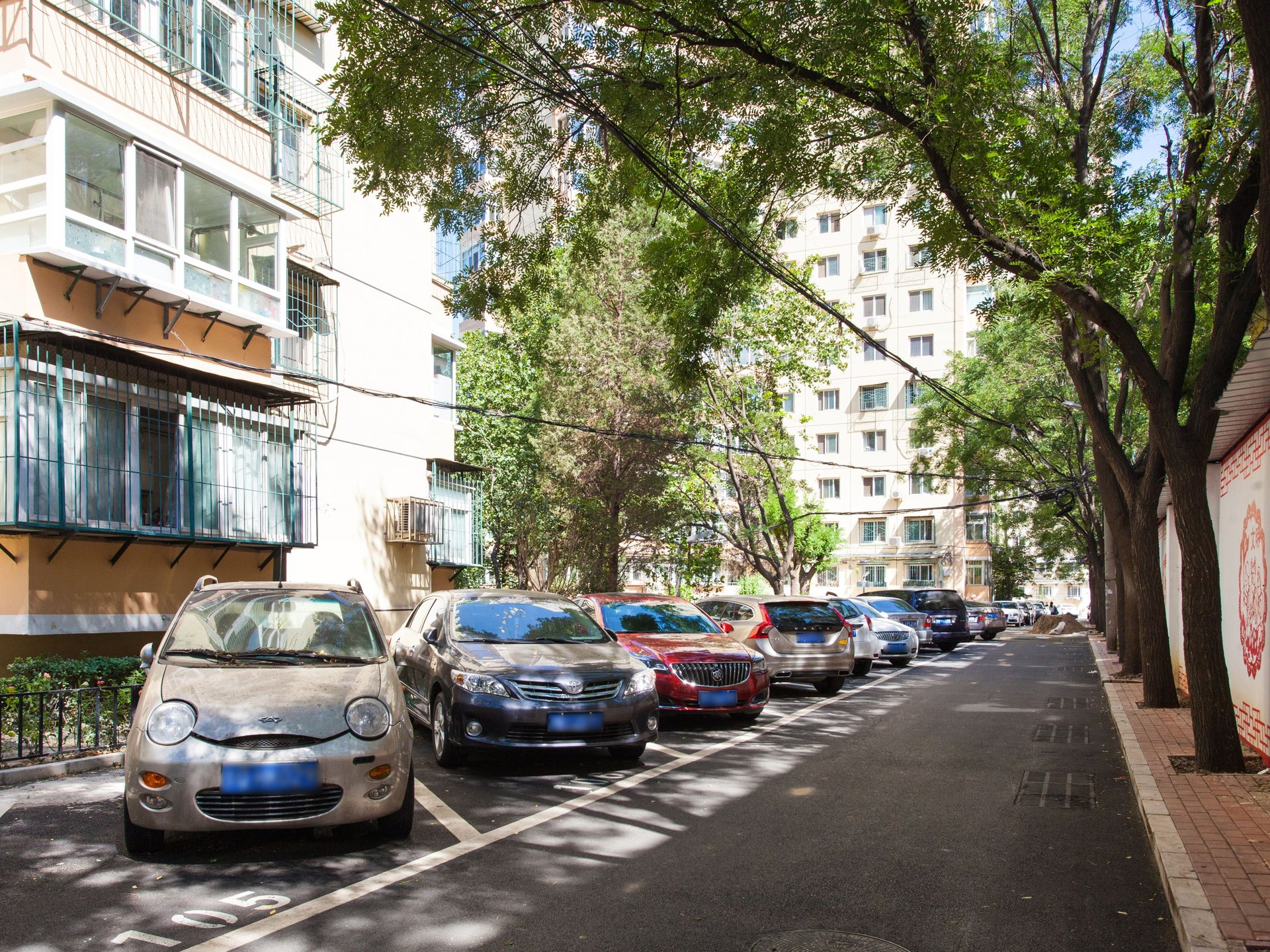 胡家园小区 environment