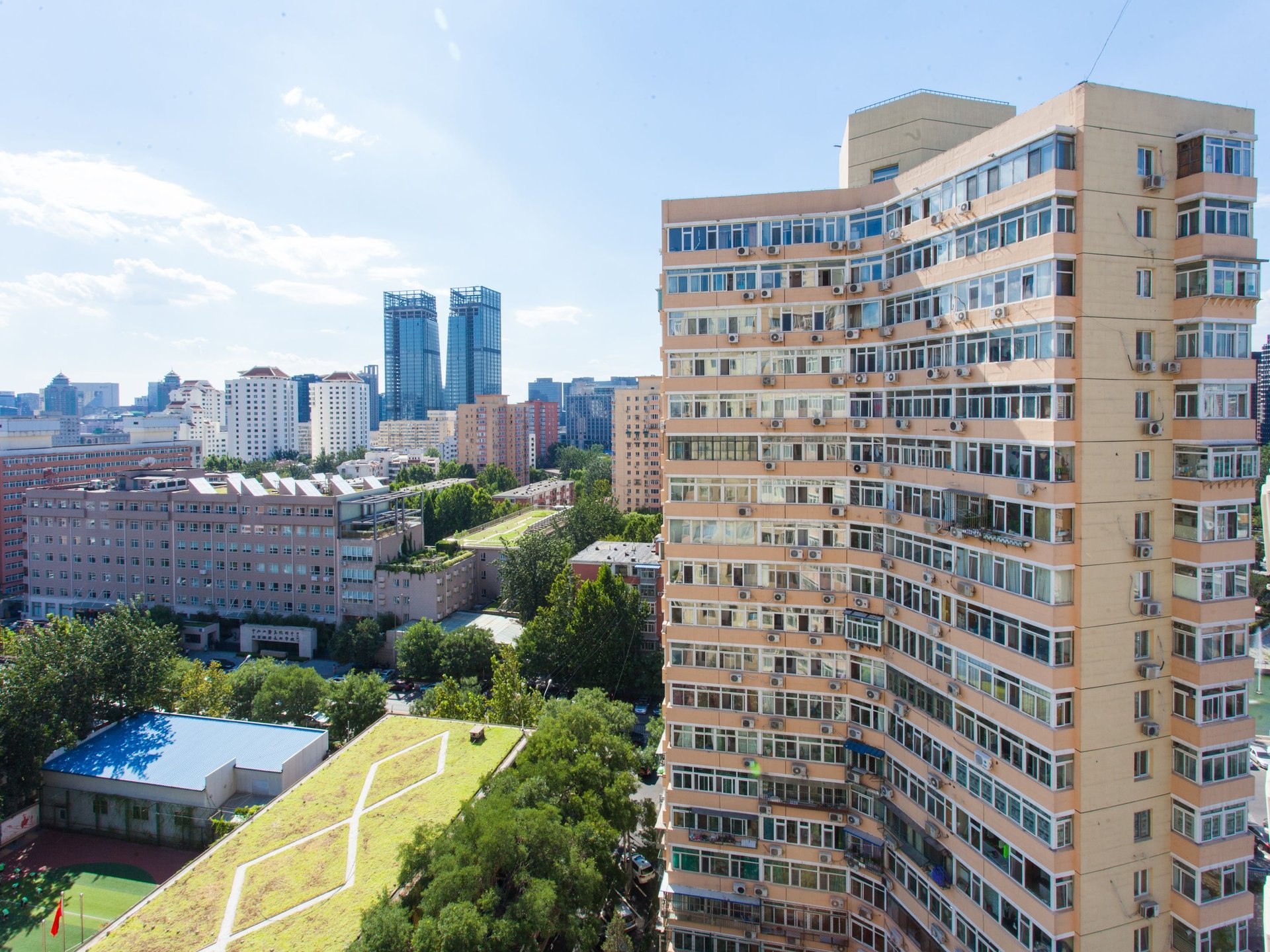 胡家园小区 environment