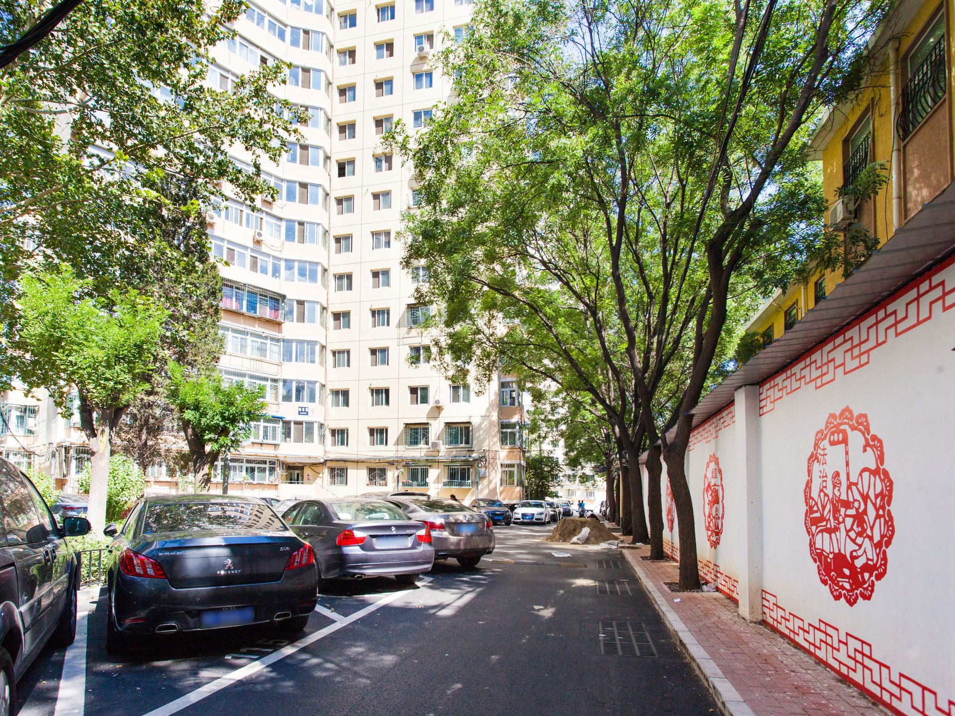 胡家园小区 environment