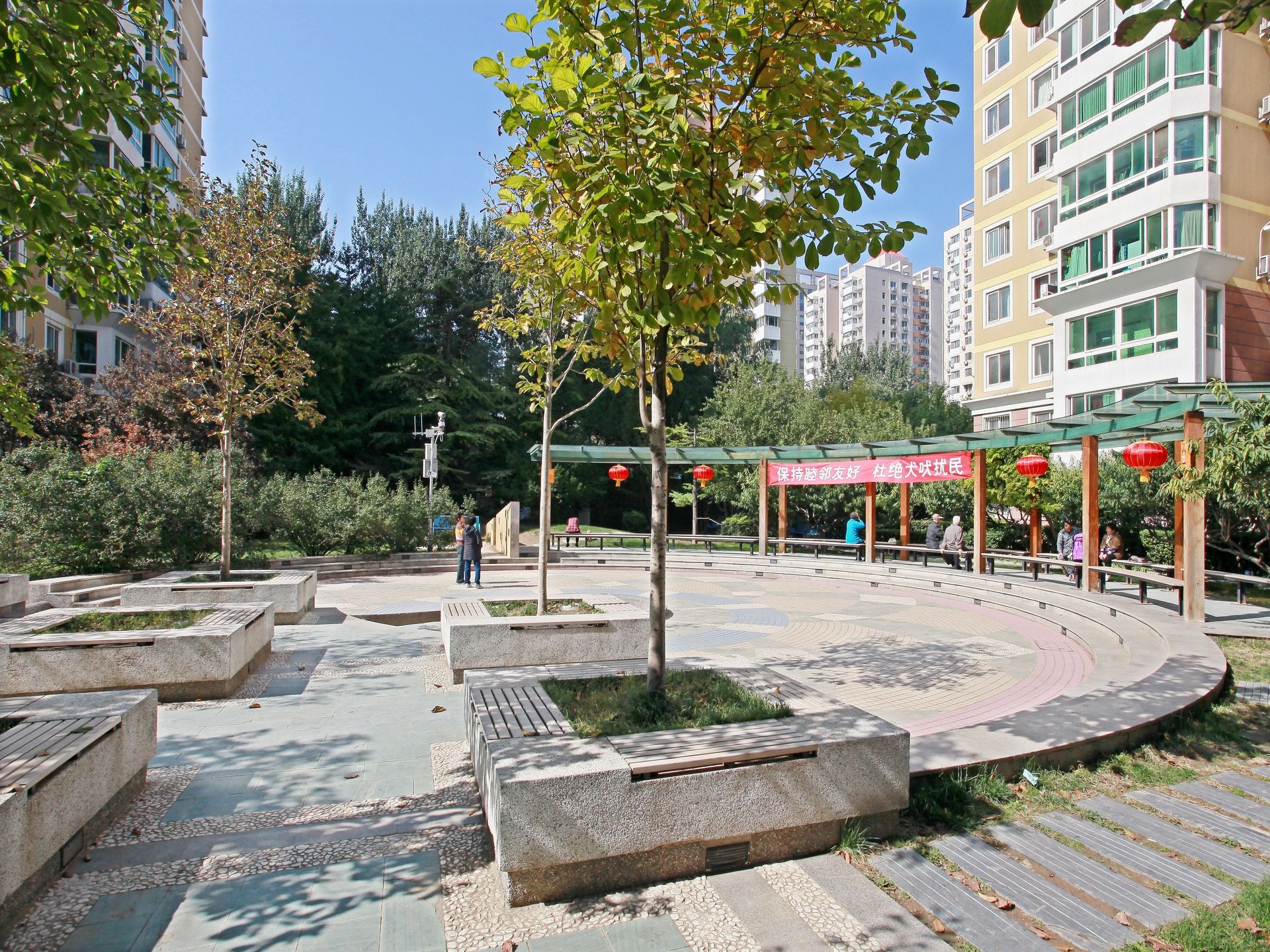 建设部大院 environment