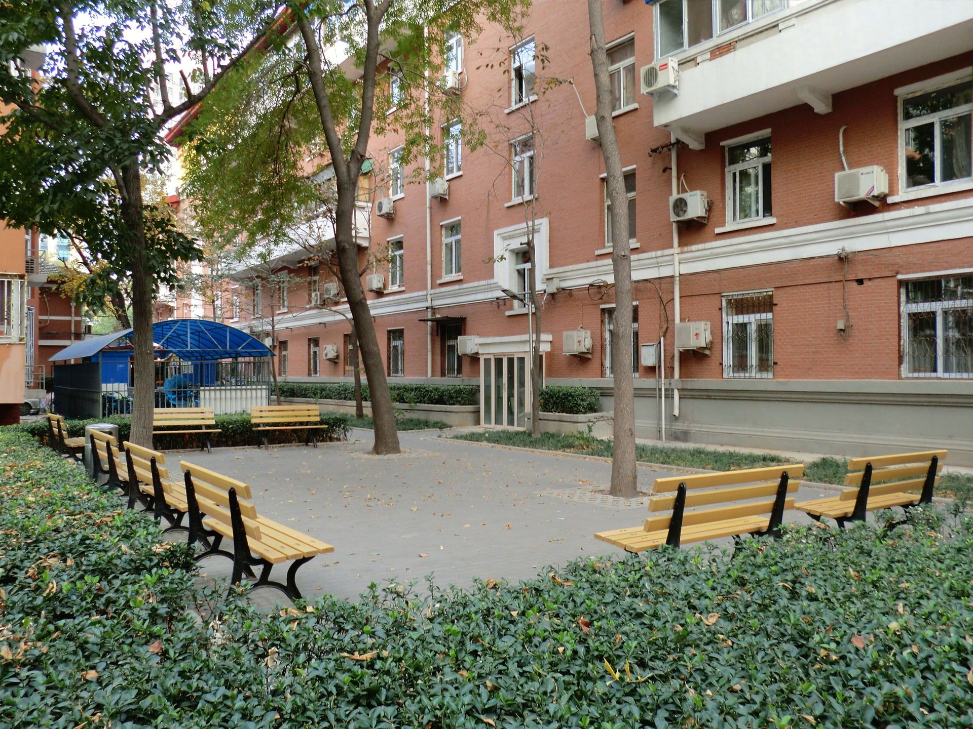 建设部大院 environment