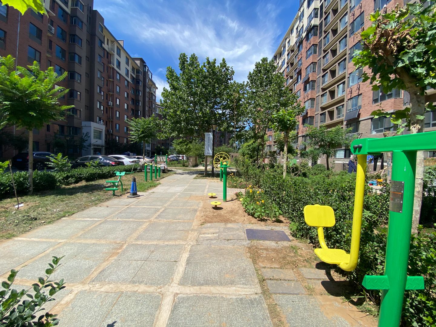 蓝河湾 environment