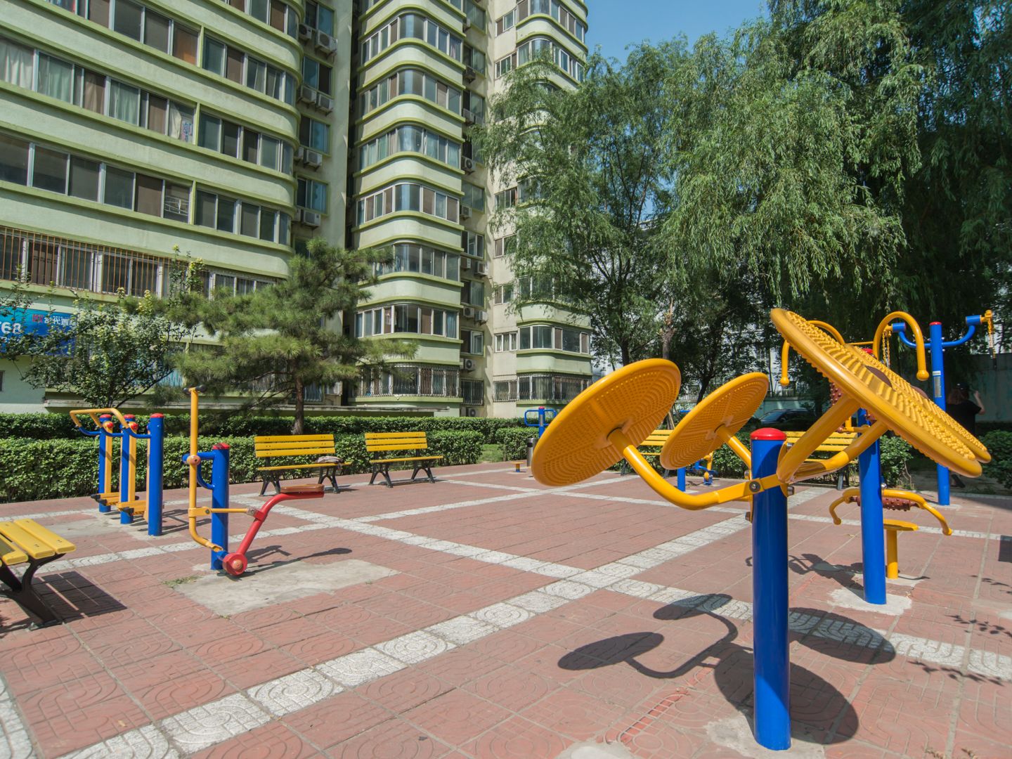 满庭芳园 environment