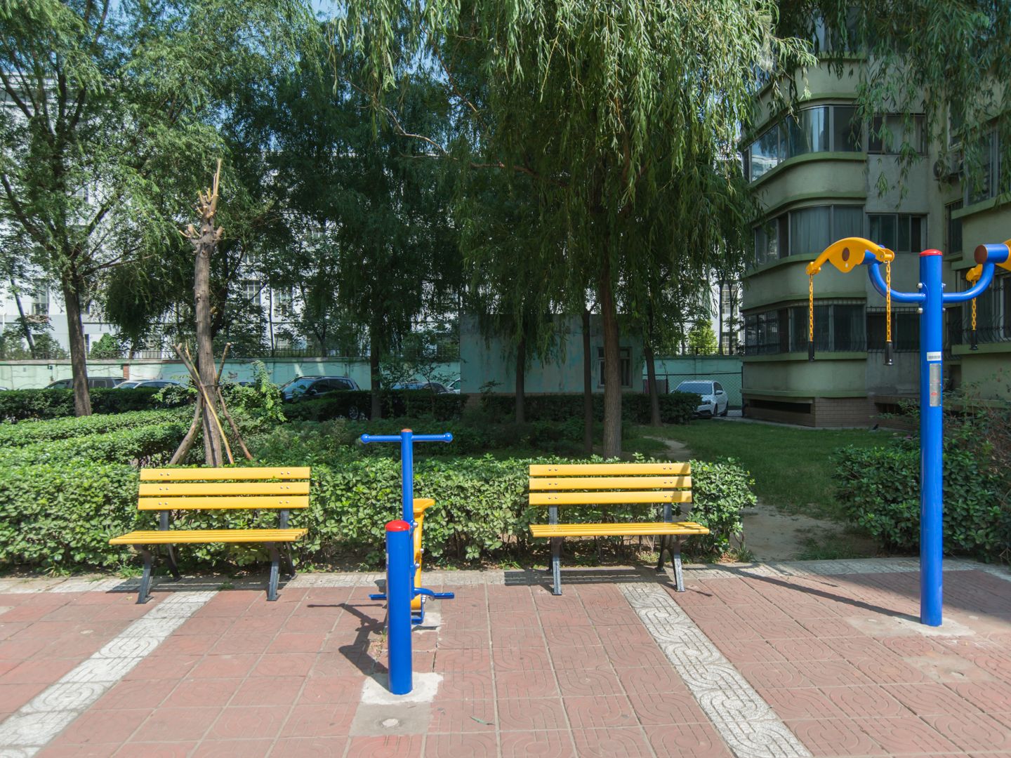 满庭芳园 environment