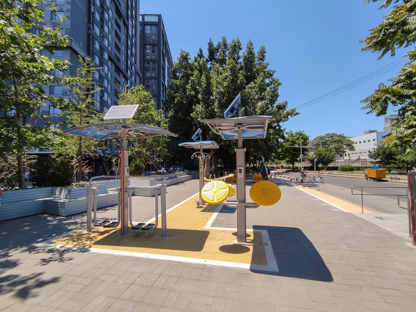 苹果社区北区 environment