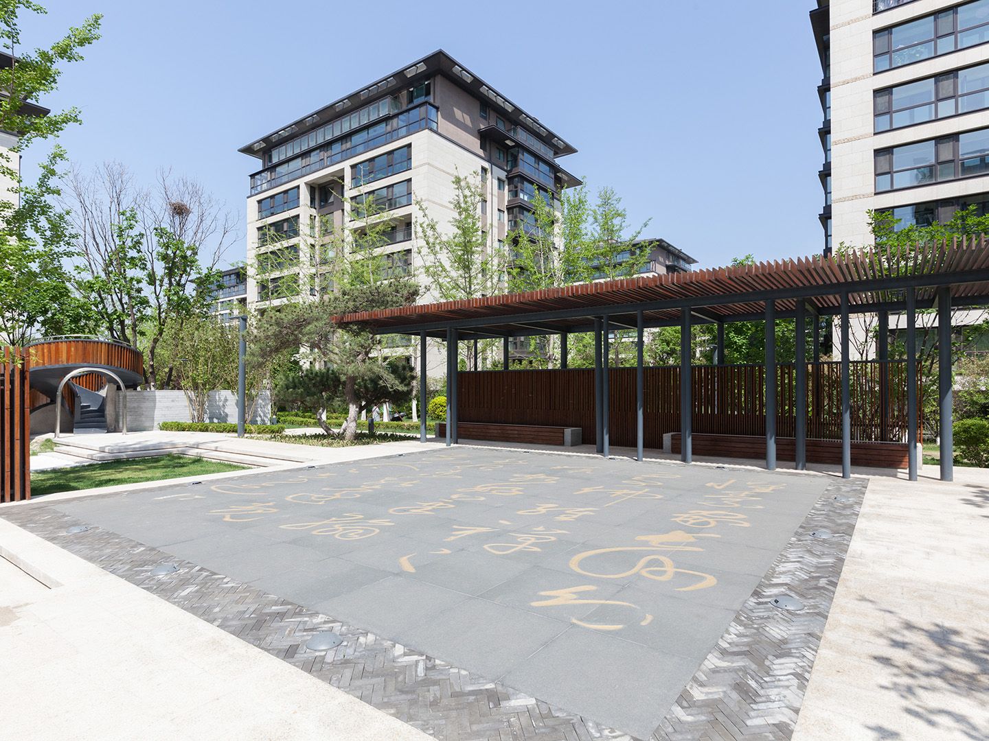 如园北区 environment