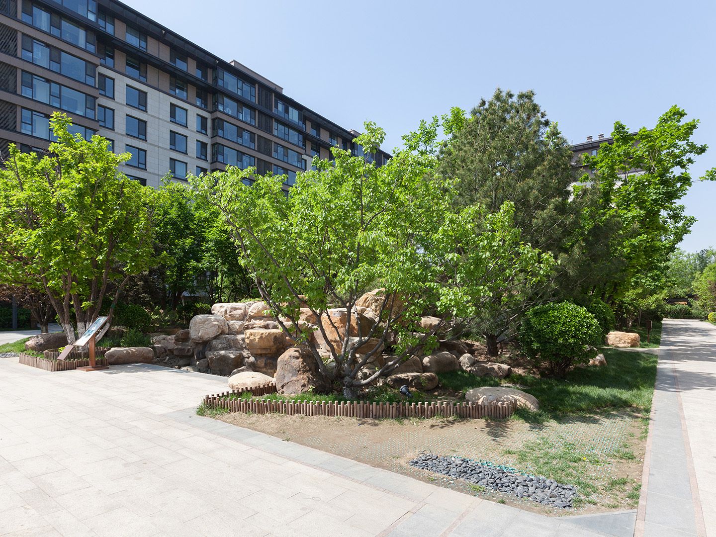 如园北区 environment