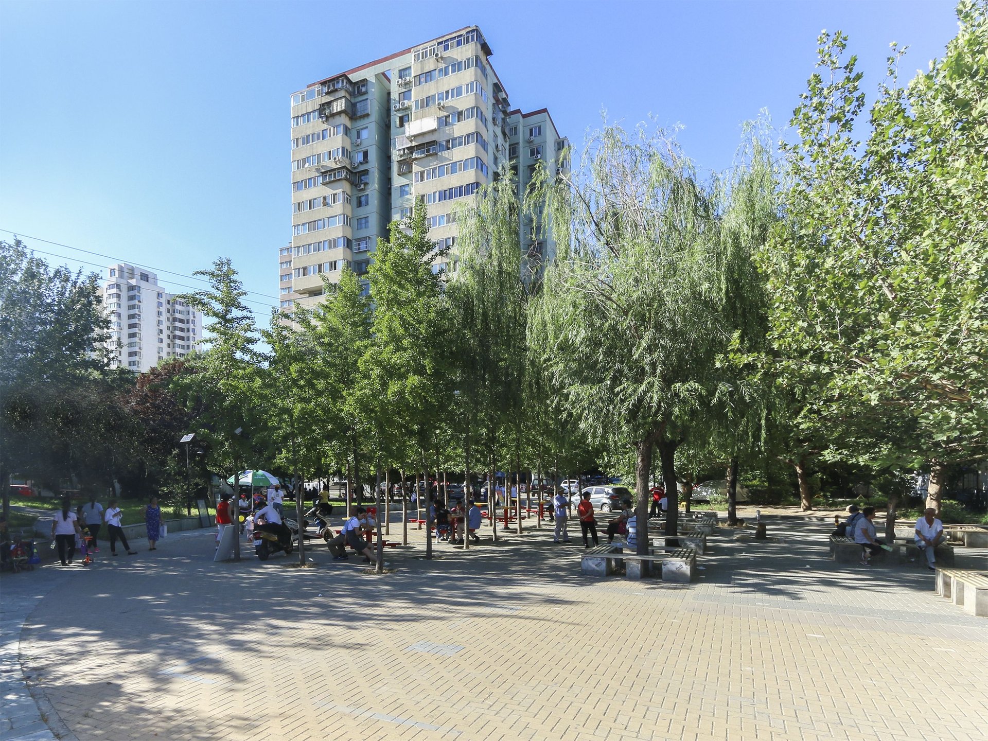 石佛营西里小区 environment