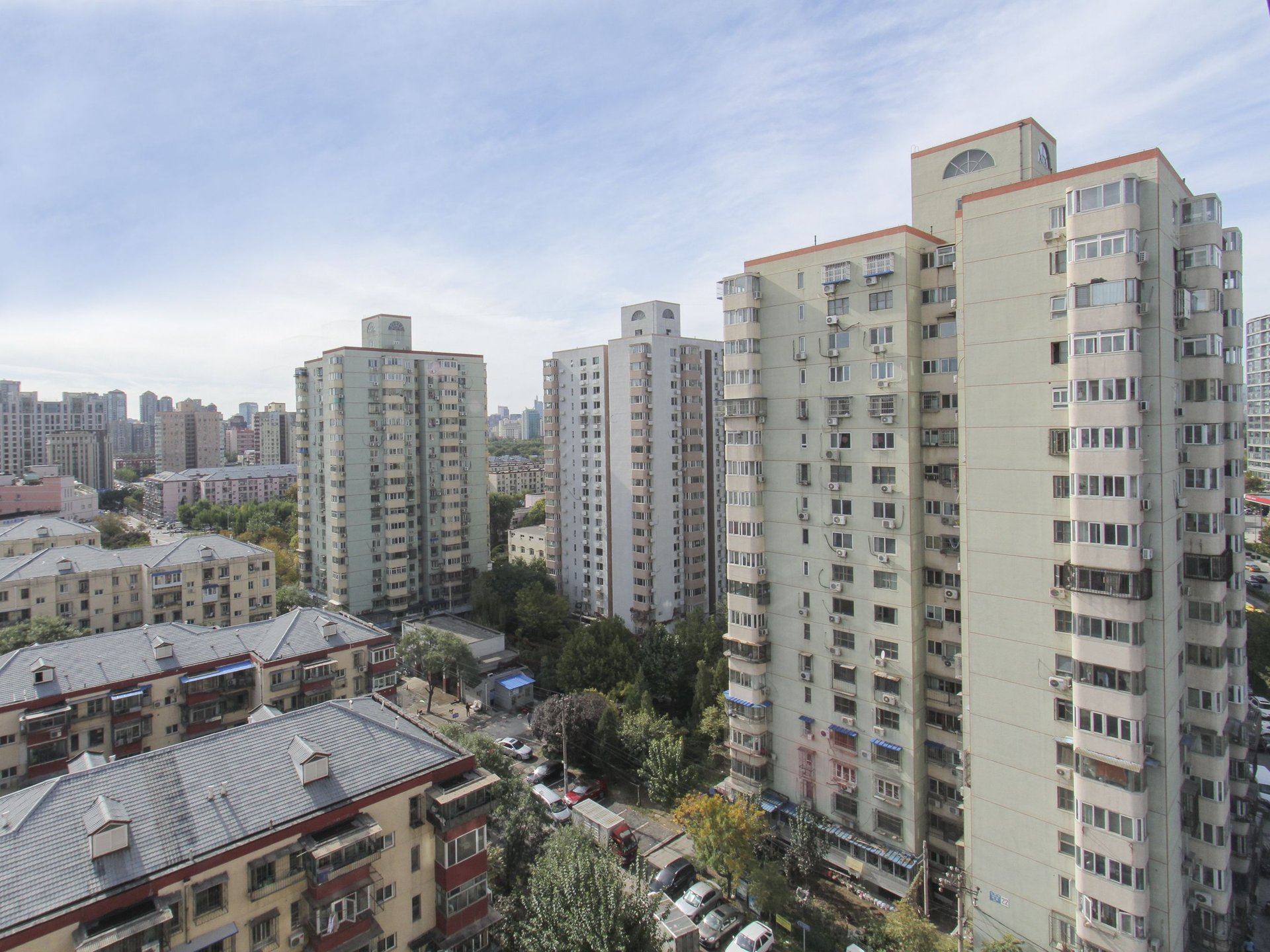 石佛营西里小区 environment