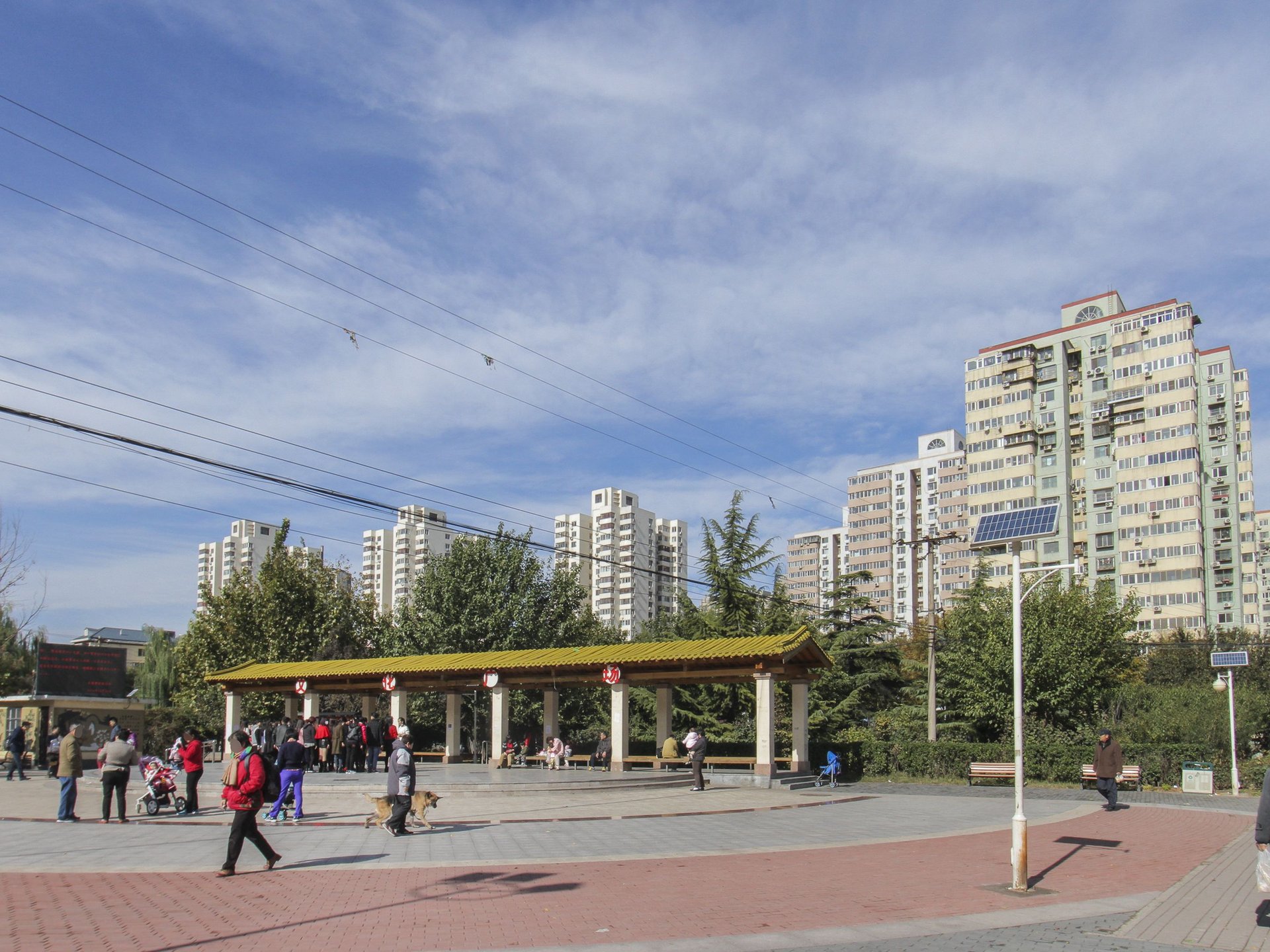 石佛营西里小区 environment