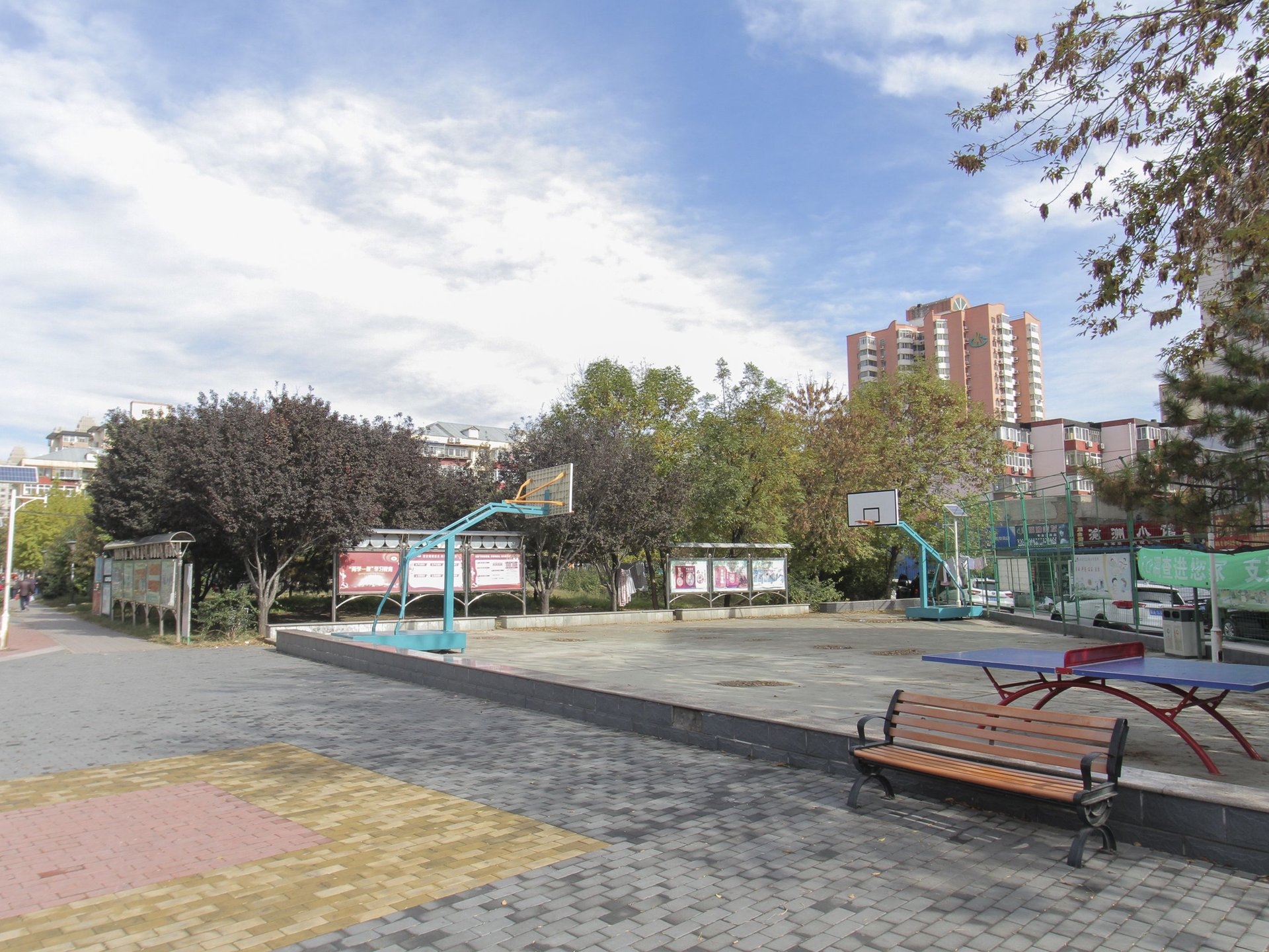 石佛营西里小区 environment