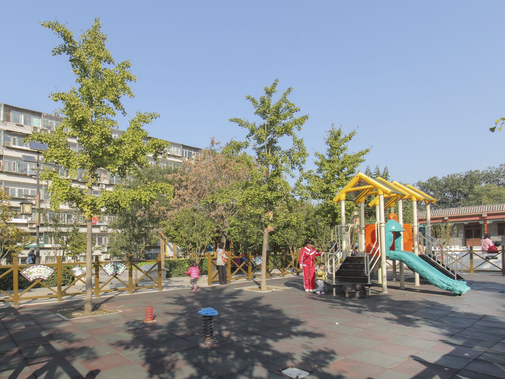 十里堡北里 environment