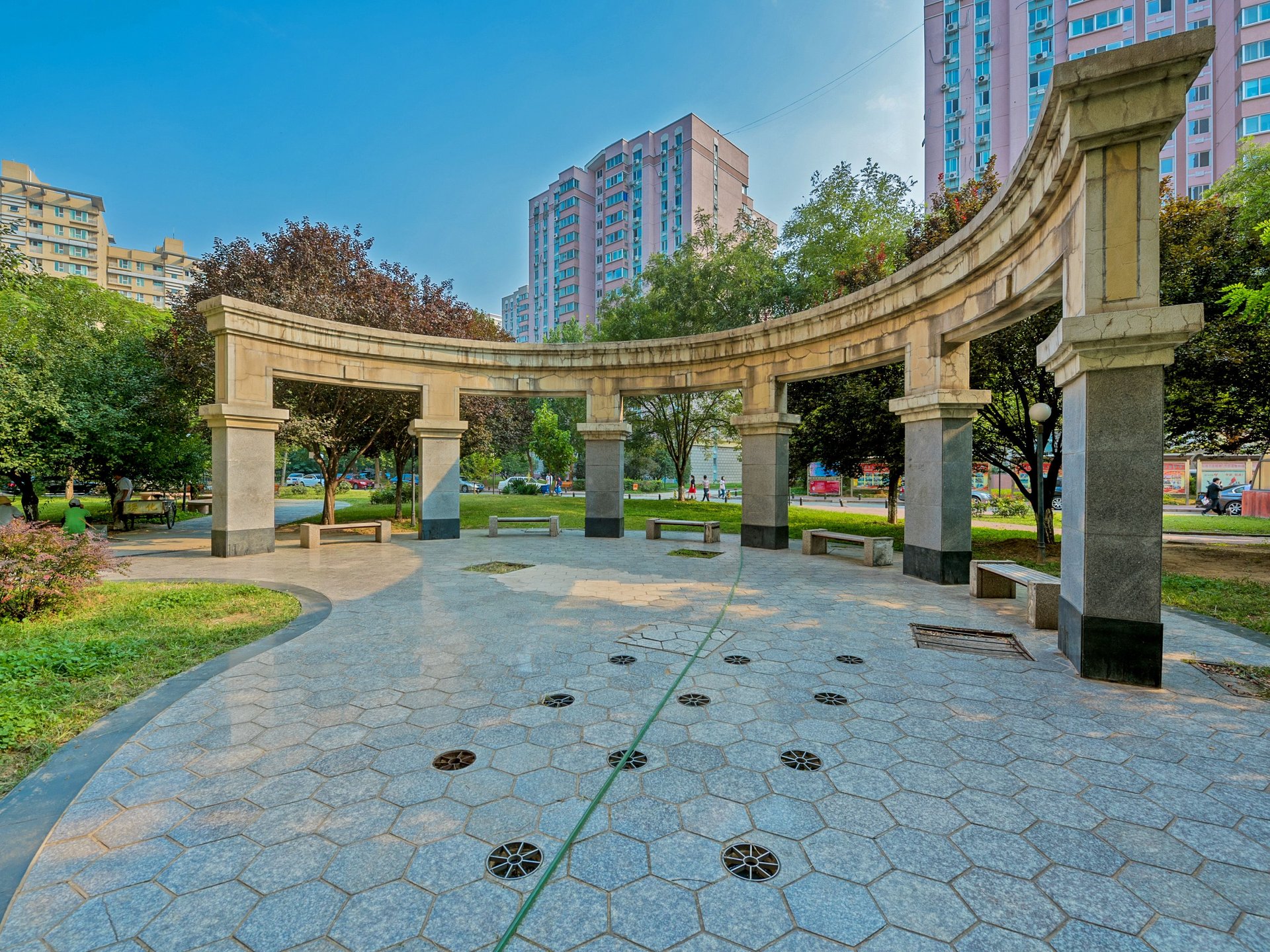 曙光花园 environment