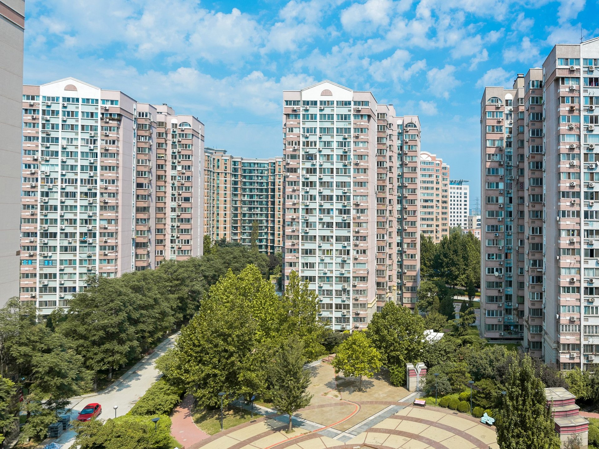 曙光花园 environment