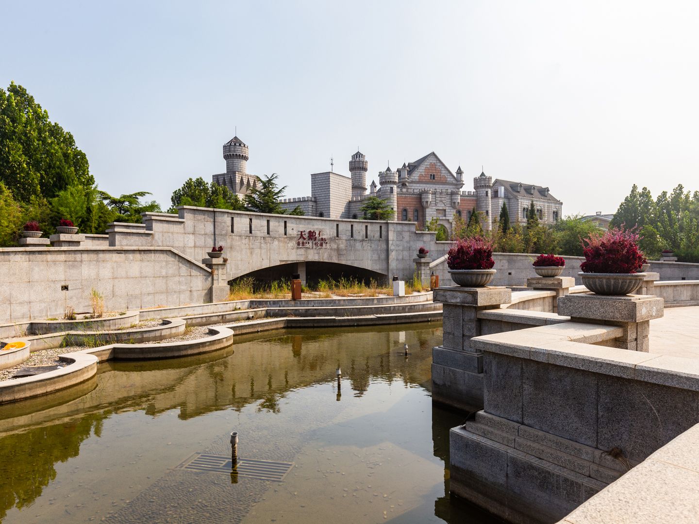 天鹅堡 environment