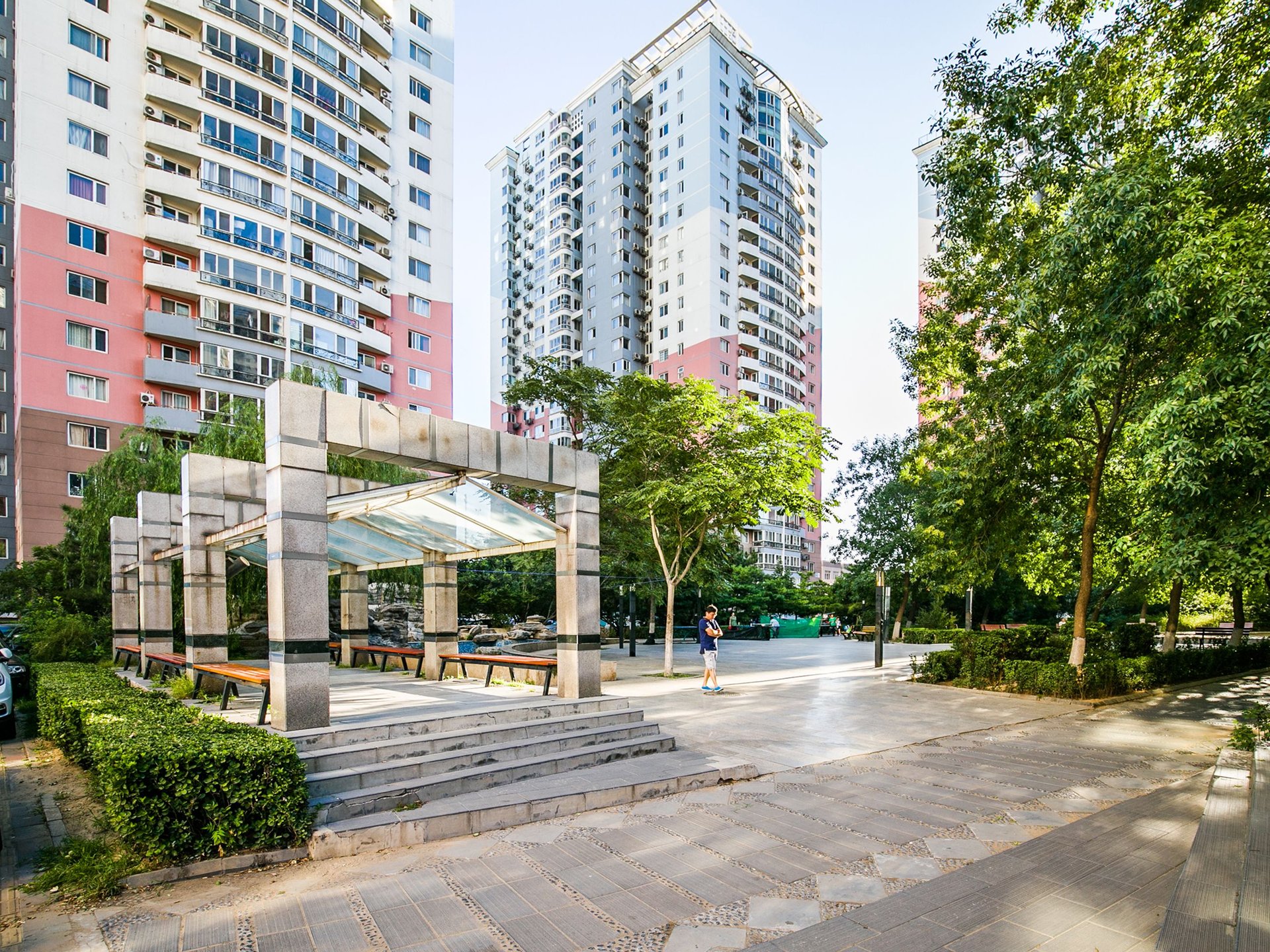 望京花园东区 environment